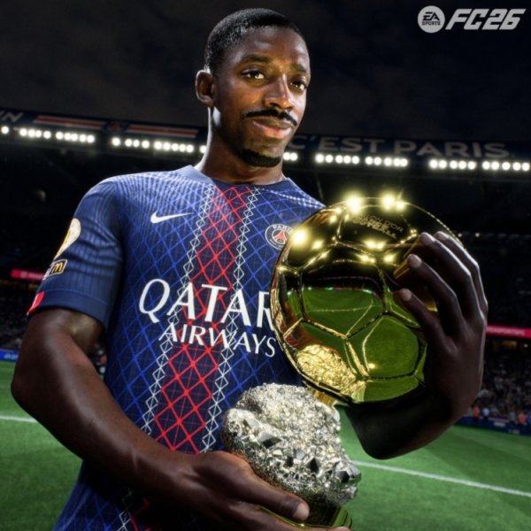 EAFC chúc mừng Dembele trên: